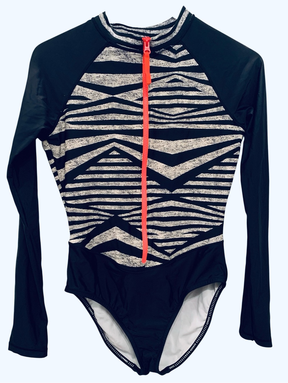 🔥SALE🔥SPEEDO ZIP-UP LONG SLEEVE, RASH GUARD, ONE PIECE. EXCELLENT CONDITION!